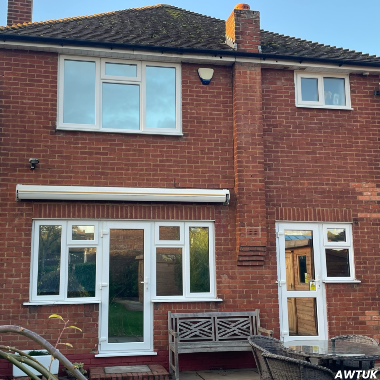 Energy Saving Window Film Installation