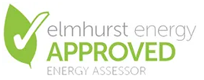 elmhurst energy APPROVED ENERGY ASSESSOR* Logo