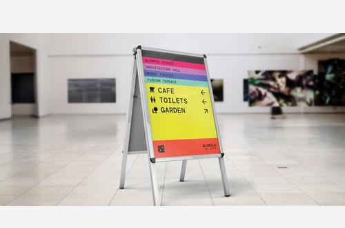 Waterproof Outdoor A-Frame Poster 230mic Polypropylene