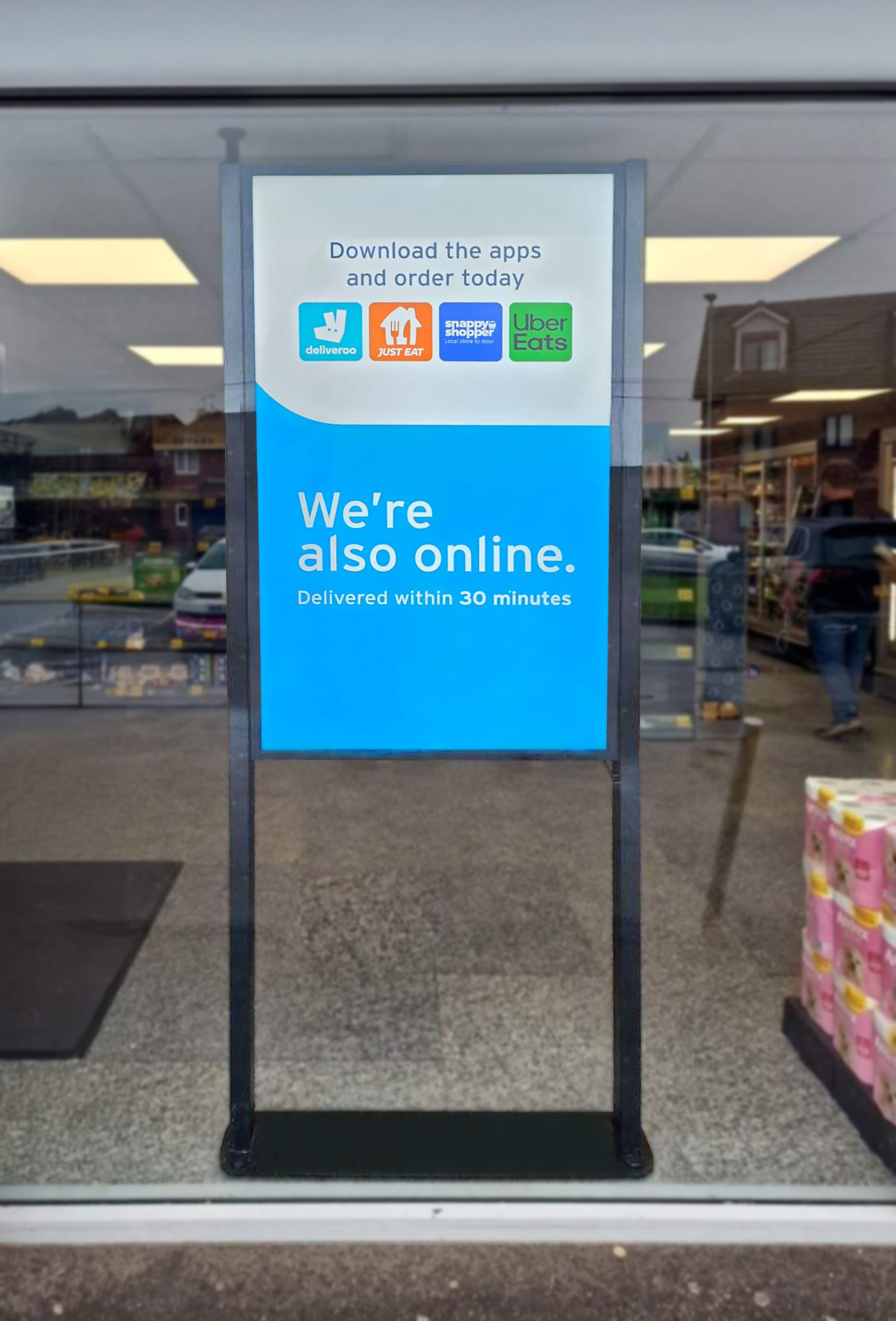 UNICOL mounts deliver secure digital signage solution for nationwide retail chain