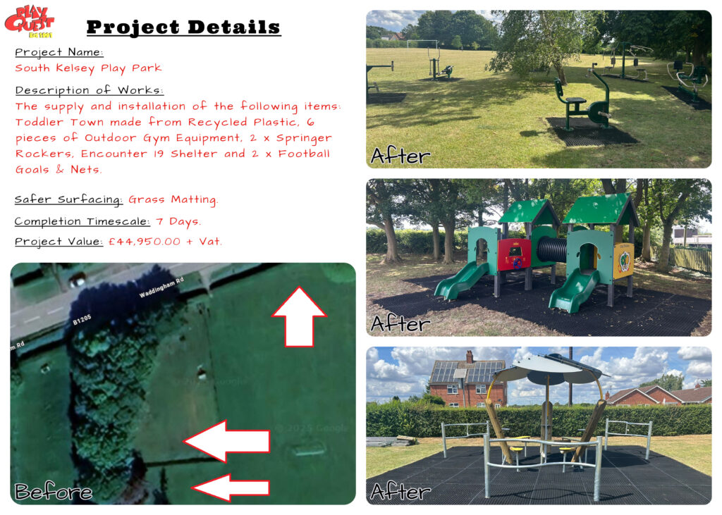 Case Study: South Kelsey Play Park - Phase 2 Installation