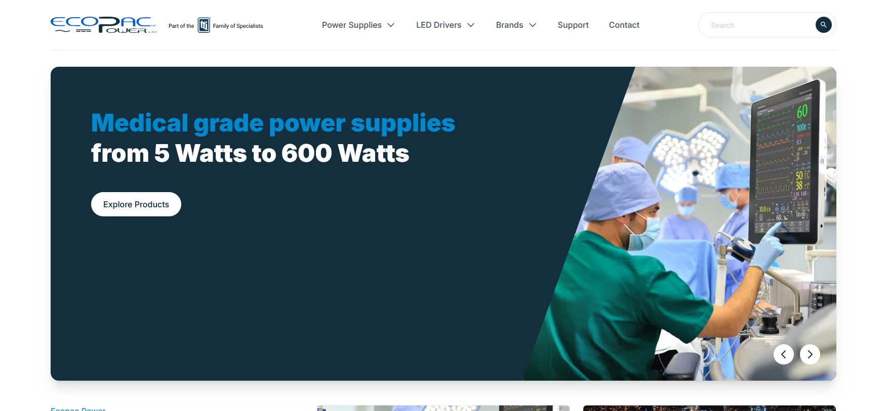 Ecopac UK Power Ltd Website Screenshot 001