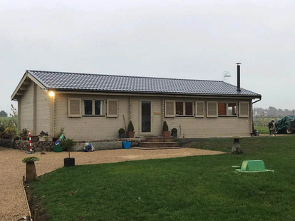 Commercial Log Cabin Sporting Clubhouses in Market Rasen