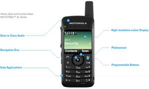 Motorola SL4000/4010 series two way radio