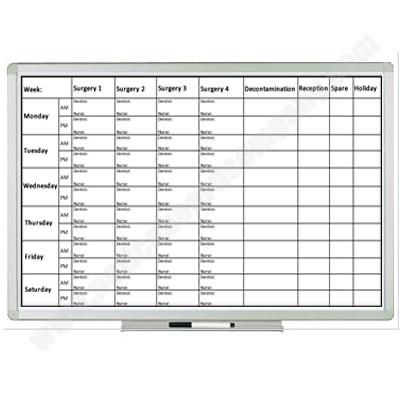 Surgery Planner Whiteboard | Notice Board