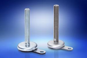 Levelling Feet with ground fixing from Elesa UK