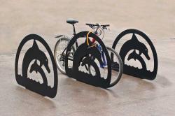 novelty bike racks are ideal for schools