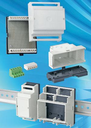 RAILTEC-B DIN Rail Enclosures, OKW Enclosures