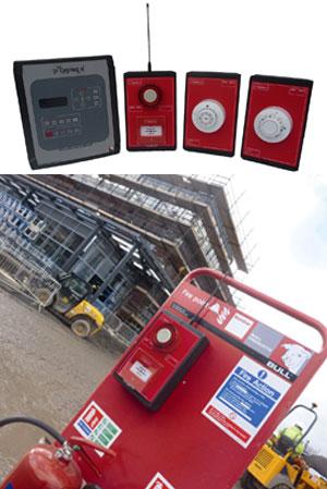 Fire Alarm System, Wireless, Construction, Bull Products