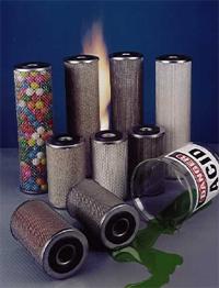 Vacuum Trap Filter Elements custom designed for demanding processes