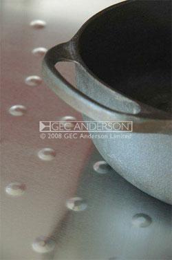 Made to measure stainless steel worktops