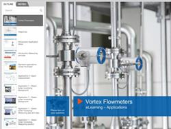 New course "Vortex Flowmeters &minus; Applications" available on the learning platform KROHNE Academy online