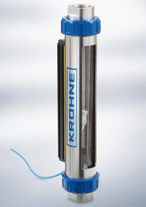 VA40 WIM: New option 4&hellip;20mA output for variable area flowmeters with glass measuring tube