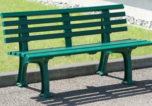 Plastic Park Bench from KAISER+KRAFT