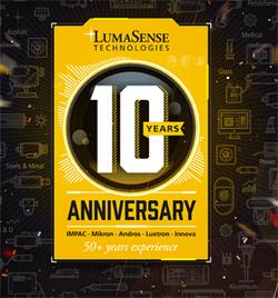 Lumasense Technologies 10 Years Anniversary