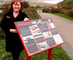Powder Coated Lectern Signs