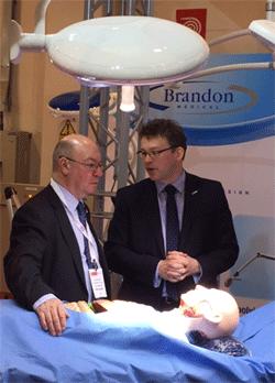 State Minister visits Brandon Medical at the Arab Health Exhibition 