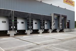 Bespoke loading bays from Stertil dock products support DHL operations at Manchester Airport