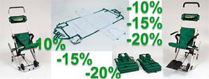 Up to 20% off all of our evacuation products. Be quick!