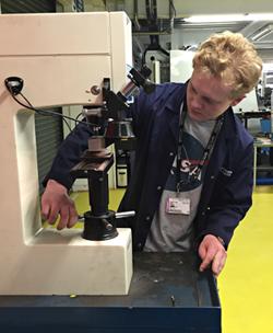 Engineering and Technology Department at Milton Keynes College Choose Bowers Hardness Tester