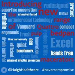 A new benchmark for macerator infection control