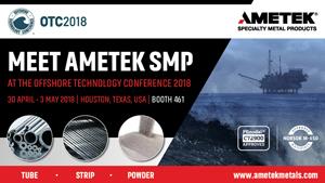 Under pressure? 60,000psi high performance tubes at the Offshore Technology Conference