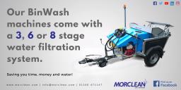 Save Time, Money & Water With A Morclean BinWash