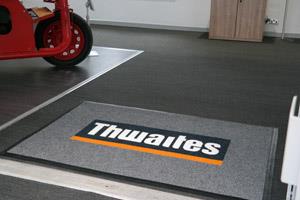 Thwaites reinforce brand message with Logomat Precision from COBA Flooring