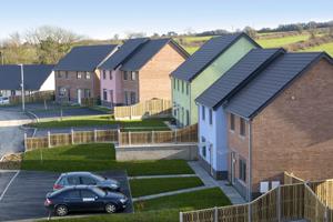 Renderplas PVC colour beads complement beautiful West Wales landscape