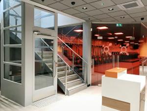 Platform lift a perfect fit for Orangetheory