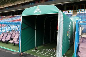 Iconic British brewery uses players&rsquo; tunnel to promote its brand