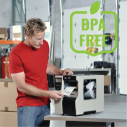  BPA-free thermal labels 