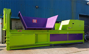 Numatic International Invest in a new paper baler, Barry the Baler!