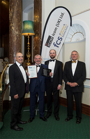 Icom Satellite PTT Radio Solution Wins Major Comms Industry Award