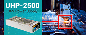 Mean Well UHP-2500-36 series 2500W 36V Fanless Conduction-cooled Power Supply
