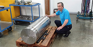 10,400kN Load Pin for Offshore Crane