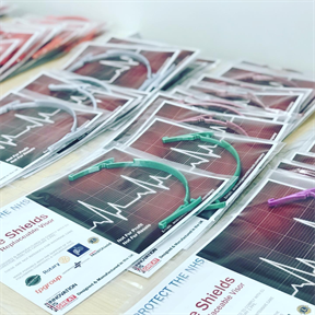 Top Notch produces Face Shields 