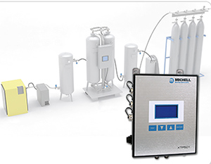 New thermo-paramagnetic oxygen analyzer provides cost-effective quality control for oxygen generation