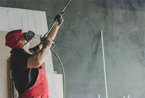 Ceilcote- Breeze Block Walls, ceilings and soffits painting UK