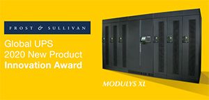 Socomec&rsquo;s new UPS &minus; Modulys XL &minus; recognised by Frost & Sullivan&rsquo;s &ldquo;New Product Innovation&rdquo; award