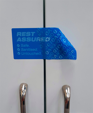 Our latest product in securing work environments from COVID-19 is the Cleanseal. 