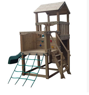 Commercial range of play towers - include installatin service in England and Wales - comply with EN1176 regulations