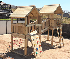 New designs for our popular commercial climbing frames.