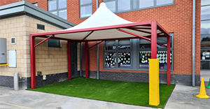 Another Zenith playground canopy for a Reception Class