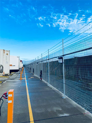 Port security at the UK&rsquo;s newest port Tilbury2 installed