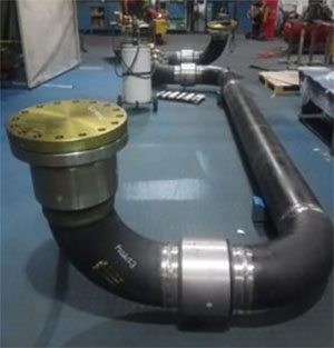 Articulated arm designed and built for Amarinth Ltd