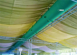 Prihoda fabric ducts for marquees