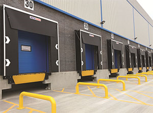 Integrated third party logistics relies on Stertil dock products to support 24/7 operation