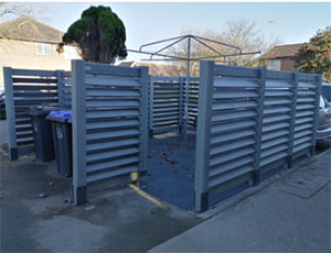 Bin Bays with Unique & Sustainable Designs for Worthing Housing
