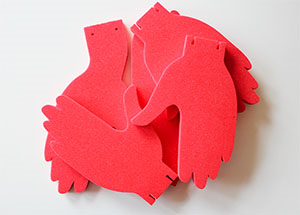 Foam Display Props For Retail Windows And Merchandising